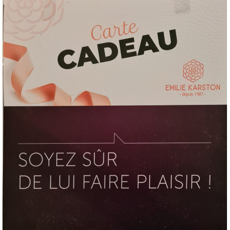 CARTE CADEAU CARTE CADEAU