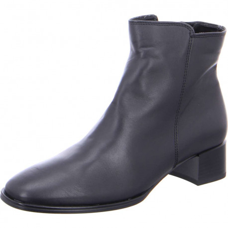 Bottines de ARA 16660 cuir lisse noir, marron ou marine Vicenza talon de 3,5CM