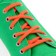 Lacets NÉON GLORY de  SLIWILS pour  vos baskets. ORANGE  FLUO Un accessoire mode idéal pour relooker vos chaussures