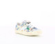 Chaussures Femme GODY MULTICOLOR PAINTING baskets en toile fantaisie multicolore élastique + scratch