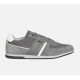 Baskets ou sneakers pour homme de GEOX confortable design en cuir/nubuck Griseavec lacet RENAN