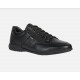 Baskets ou sneakers pour homme de GEOX confortable design en Cuir Noir lisse lacet +zip TIMOTHY