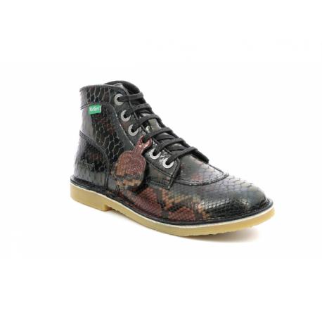 ORILEGEND MULTICOLOR SERPENT mi montant lacet KICKERS