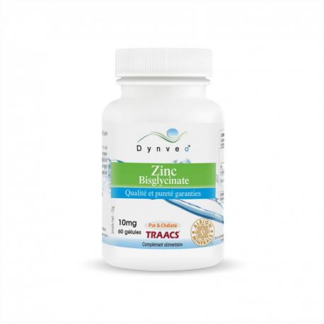DYNVEO - Zinc Bisglycinate chélaté 10mg - 60 gélules DYNVEO - Zinc Bisglycinate chélaté 10mg - 60 gélules