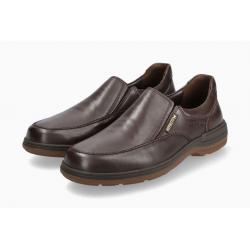 Mocassin homme SLIP-ON de MEPHISTO DAVY cuir noir ou marron sport chic Hydroprotect