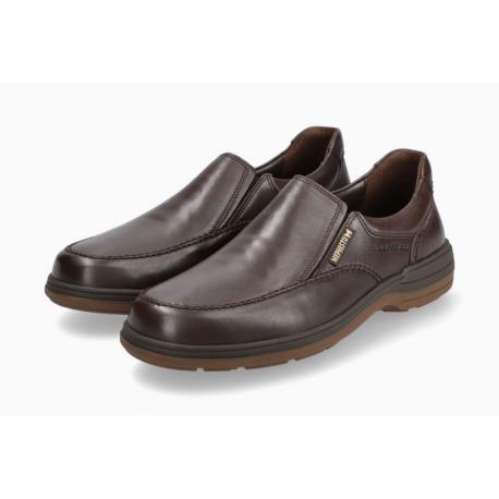 Mocassin homme SLIP-ON de MEPHISTO DAVY cuir noir ou marron sport chic Hydroprotect