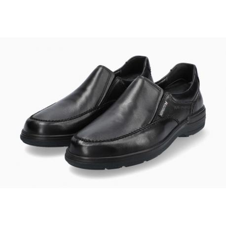 Mocassin homme SLIP-ON de MEPHISTO DAVY cuir noir ou marron sport chic Hydroprotect