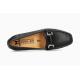 Mocassin noir cuir MEPHISTO avec mors NATALA femme technologie SOFT-AIR