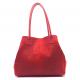 Sac à main ZEN LOLA  femme ZEEN Cuir Rouge façon écaille différents coloris, portée épaule ou main