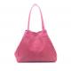 Sac à main  ZEN LOLA  femme ZEEN Cuir Fushia façon écaille différents coloris, portée épaule ou main