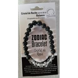Bracelet zodiaque CRISTAL DE ROCHE