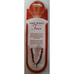 Bracelet forever JASPE ROUGE