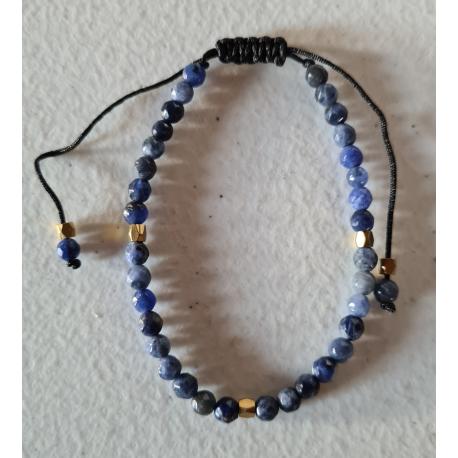 Bracelet fil SODALITE