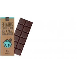 Tablette N°8 Chocolat Noir 80% Equateur