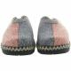 Mule talon compensé 4205 Maison de L’Espadrille Textile Rose, Prune ou Noir