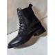 Bottines KARDIESSE METAMORF'OSE Femme Noir/Bordeaux Bicolore plata lacet + zip