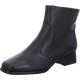 Bottine femme ARA cuir velours noir GRAZ 11837-75H zip talon 3,5cm double zip