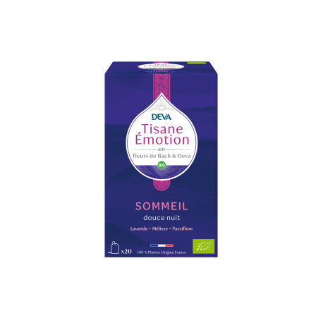 DEVA Tisane Emotion Sommeil aux élixirs floraux DEVA Tisane Emotion Sommeil aux élixirs floraux