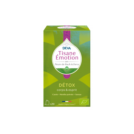 DEVA Tisane Emotion Detox aux élixirs floraux