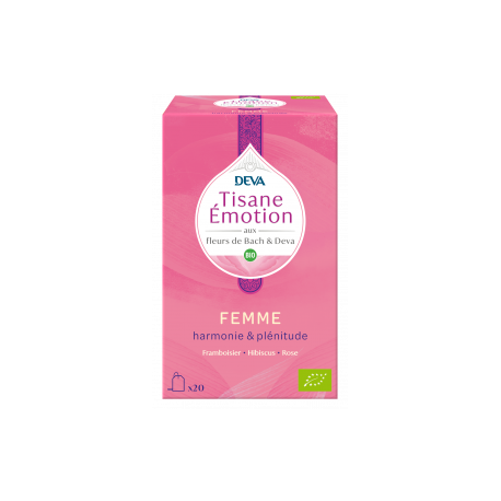 DEVA Tisane Emotion FEMME aux élixirs floraux DEVA Tisane Emotion FEMME aux élixirs floraux