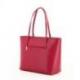 Grand Sac Cabas Epaule Lancaster Constance Smooth Rouge/Carmin