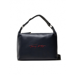 Sac à main Iconic Tommy Hobo Sign AW0AW10472 Bleu