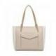 Sac Cabas Epaule Lancaster Constance Naturel Beige