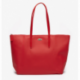 Sac cabas Lacoste rouge