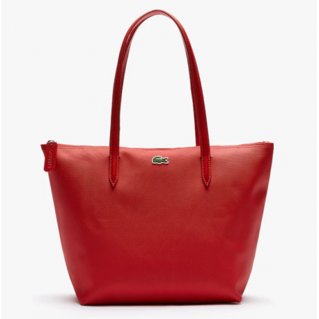 PETIT SAC CABAS LACOSTE ROUGE