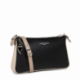 Pochette Lancaster Constance Noir Nacre