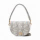 Sac à Bandoulière Guess Danna Python Blanc