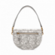 Sac à Bandoulière Guess Danna Python Blanc