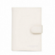 Porte cartes Lancaster Smooth Blanc