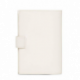 Porte cartes Lancaster Smooth Blanc