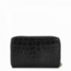 Portefeuille compagnon Lancaster Exotic Croco Noir