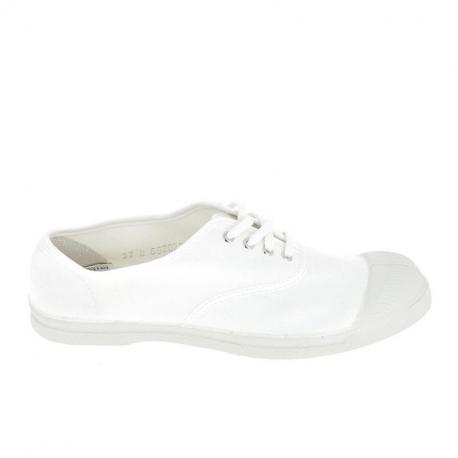 BENSIMON Toile Lacet Blanc