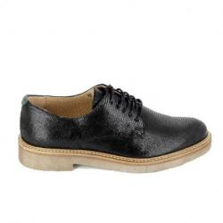 KICKERS Oxfork Noir Brillant