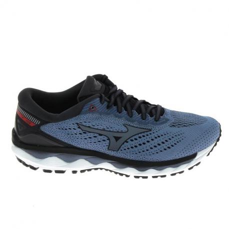 MIZUNO Wave Sky 3 Stone Bleu