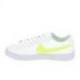 NIKE Blazer low Jr Blanc Jaune