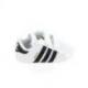 ADIDAS Superstar Crib Blanc Argent