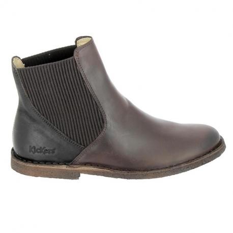 KICKERS Tinto Marron Fonce