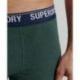 Lot de trois boxers en coton bio SUPERDRY