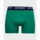 Lot de trois boxers en coton bio SUPERDRY