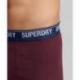 Lot de deux boxers  en coton bio SUPERDRY