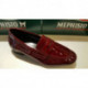 Mocassin de MEPHISTO en cuir vernis noir ou bordeaux FLORENCE