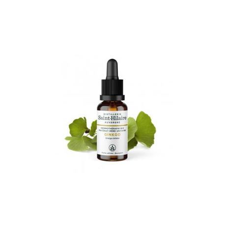 De Saint Hilaire - Macérat mère de bourgeons unitaire de Ginkgo biologique 30 ml De Saint Hilaire - Macérat mère de bourgeons unitaire de Ginkgo biologique 30 ml