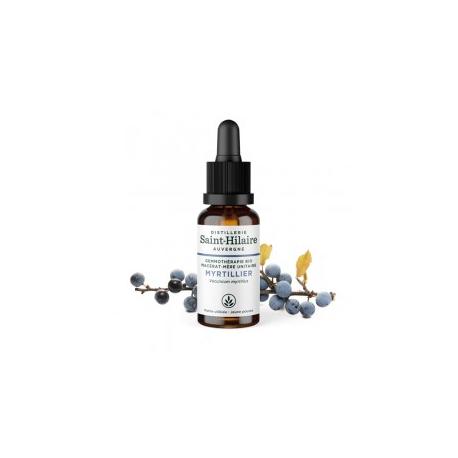 De Saint Hilaire - Macérat mère de bourgeons unitaire de Myrtillier biologique 30 ml De Saint Hilaire - Macérat mère de bourgeons unitaire de Myrtillier biologique 30 ml