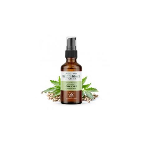 De Saint Hilaire - Huile Végétale de Chanvre Bio 50 ml De Saint Hilaire - Huile Végétale de Chanvre Bio 50 ml