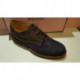 Derbies pour femme 740 de PASCUCCI marque italienne nubuck noir