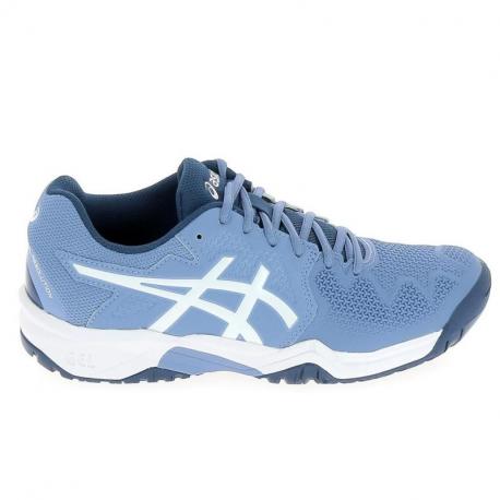 ASICS gel Resolution 8 GS K Bleu blanc